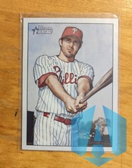 2007 Bowman Heritage #193 Chase Utley SP/No Signature Phillies